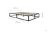 Soho Metal Platform Bed Black